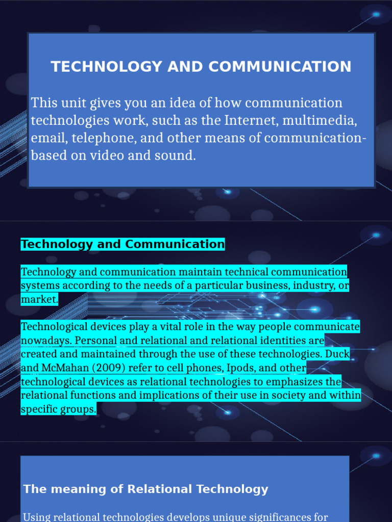 5 Technology Communication | PDF | Social Media | Popular Culture ...