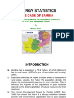 Session 08-4 Energy Statistics in Zambia (Zambia)