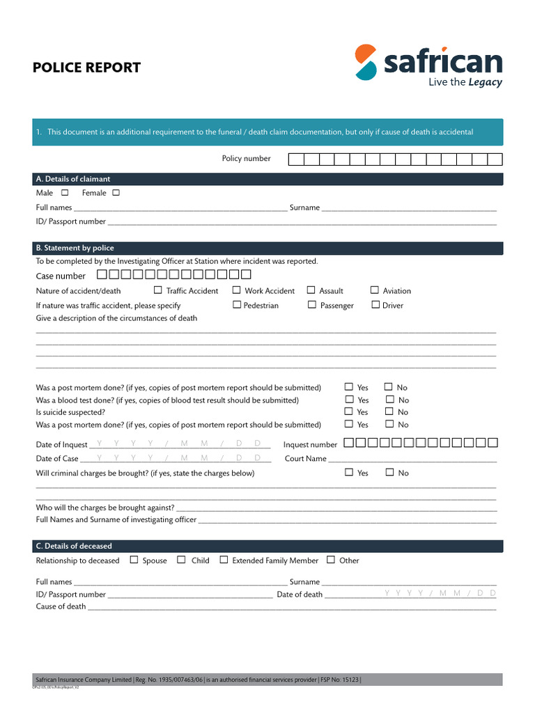 p1OPS2105 001cPoliceReport V2 | PDF | Law Enforcement | Crime & Violence