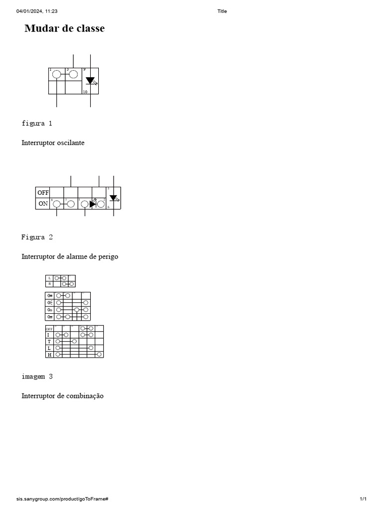 Simbologia de Interruptor | PDF