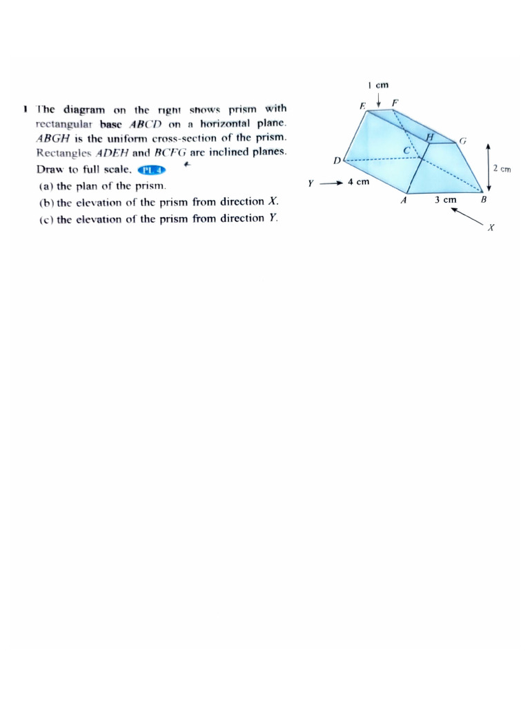 Rectangles ADEH and BCFG Are Inclined Planes | PDF