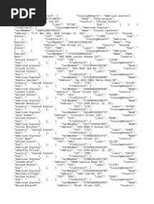 American Express - Json