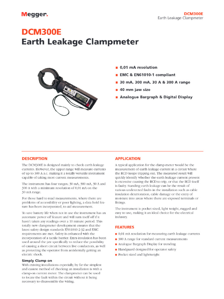 DCM300 - E - DS - en - V10 - DCM300 - E - DS - en | PDF