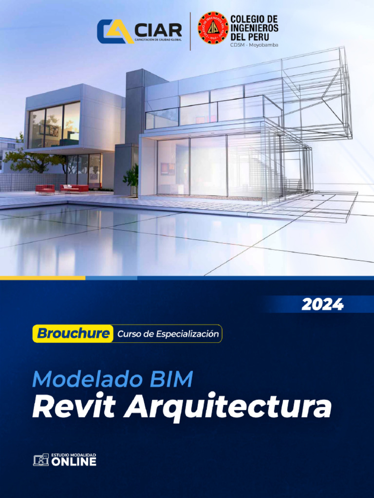 Curso Online de Revit Arquitectura 2024 | PDF | Autodesk Revit | Arquitecto