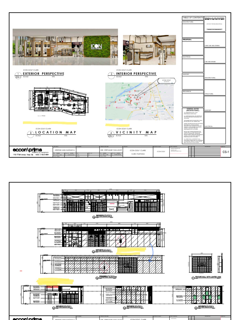 Icon Golf Westgate Interior Design Plan | PDF | Sports | Ball Games
