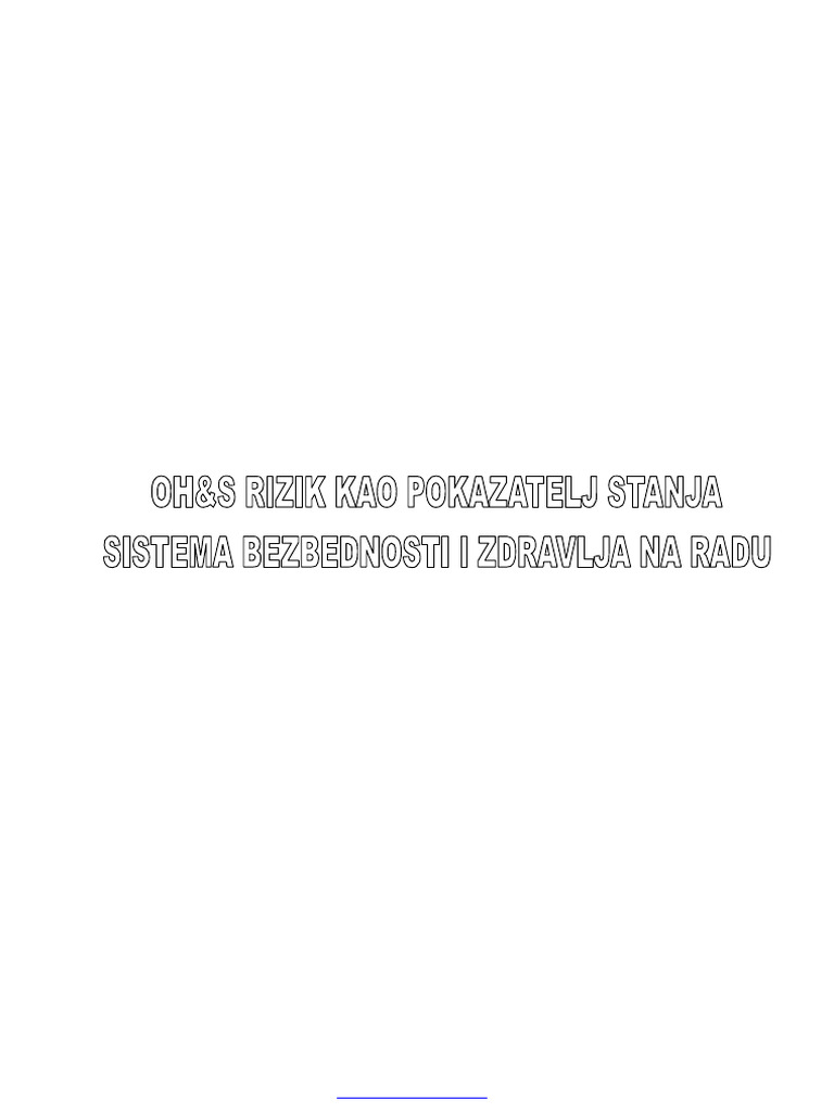 Izbor Metode Za Procenu Rizika | PDF