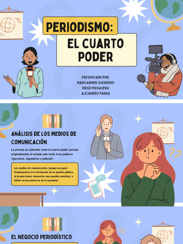 Periodismo Como El Cuarto Poder Pdf