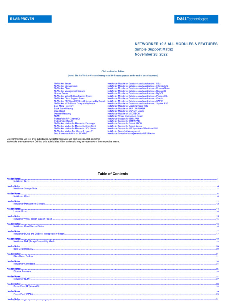 Nw all 19 5 compatibility matrix pdf oracle database databases
