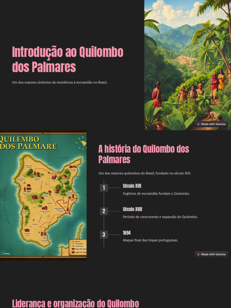 Introducao Ao Quilombo Dos Palmares | PDF