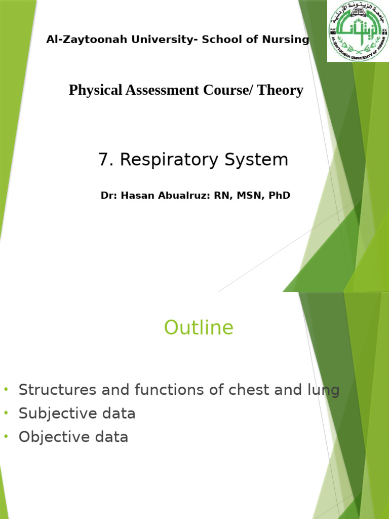 Respiratory System | PDF | Thorax | Lung