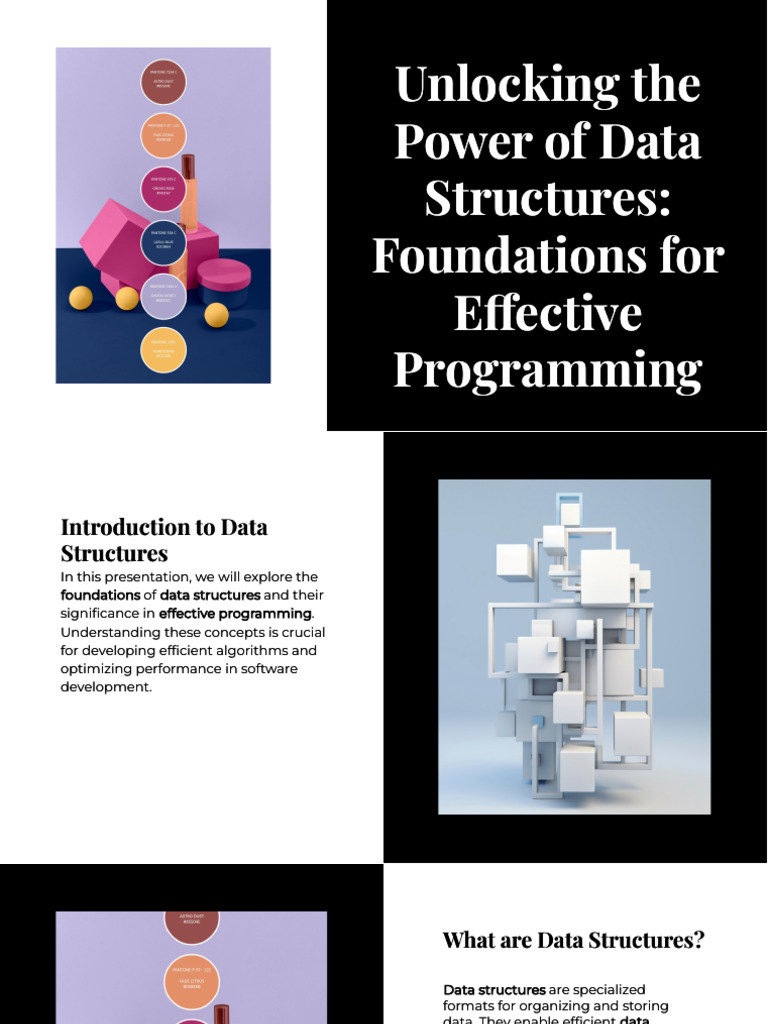 Data Structures for Effective Programming | PDF