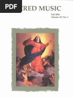 Sacred Music, 131.3, Fall 2004; The Journal of the Church Music Association of America