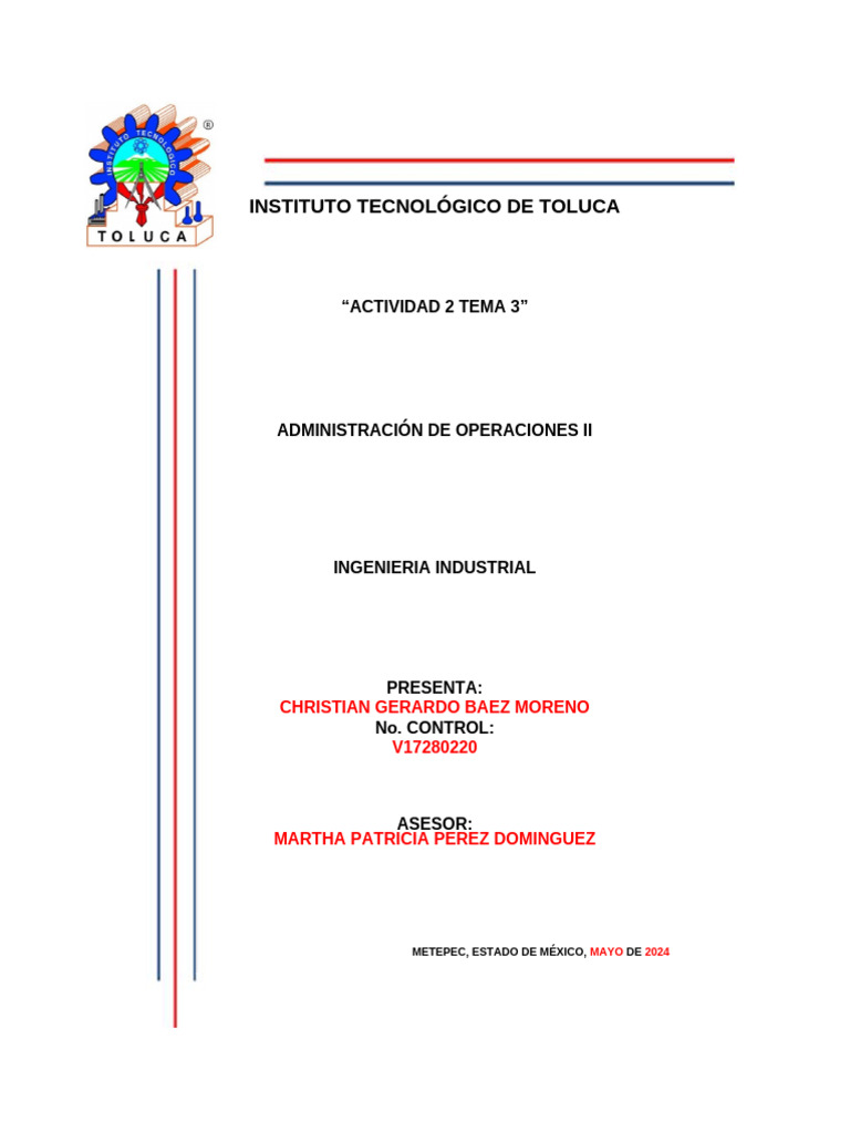 Actividad 2 Tema 3 | PDF