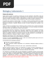 Protobiontes: Origen de la Vida | PDF | Biología Celular) | Abiogénesis