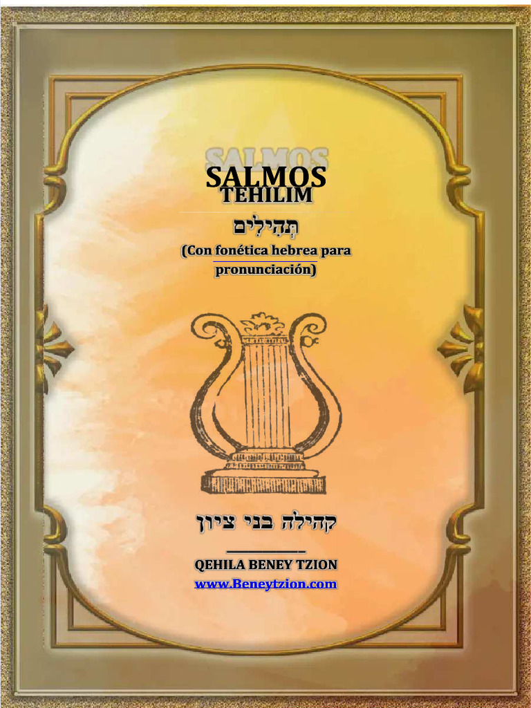 Tehilim en Fonetica Compres | PDF | Salmos | Libros de la Biblia hebrea