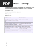 Drainage Worksheet 1 | PDF