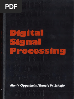 Alan v. Oppenheim, Ronald W. Schafer - Digital Signal