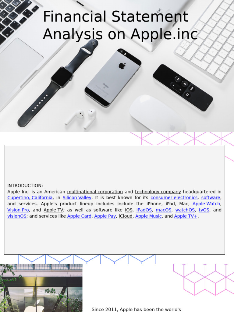 Financial Statement Analysis On Apple - Inc | PDF