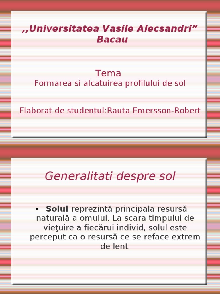 Formarea Solului | PDF