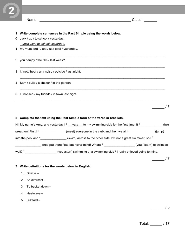 7C Unit 2 | PDF