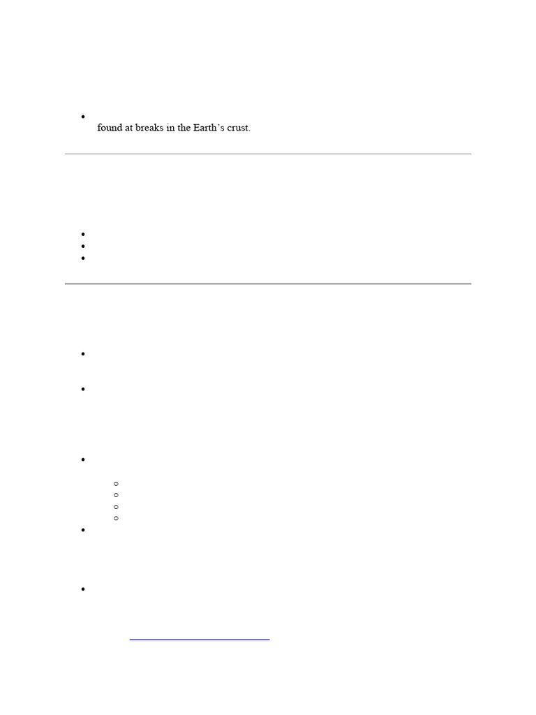 Year 4 Science Lesson Plan: Volcanoes & Crust | PDF | Volcano | Plate ...