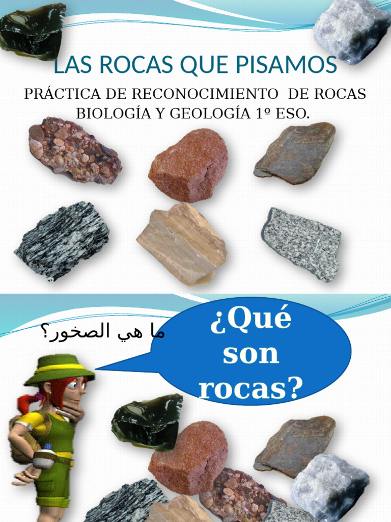 Las Rocas Que Pisamos Árabe | PDF | Roca (geología) | Magma