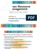 Variable Pay and Executive Variable Pay and Executive Compensation Compensation
