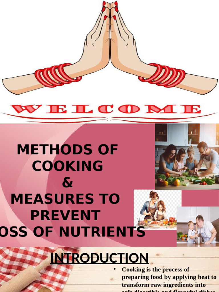 Cooking Methods and Nutrient Preservation | PDF | Cooking | Baking