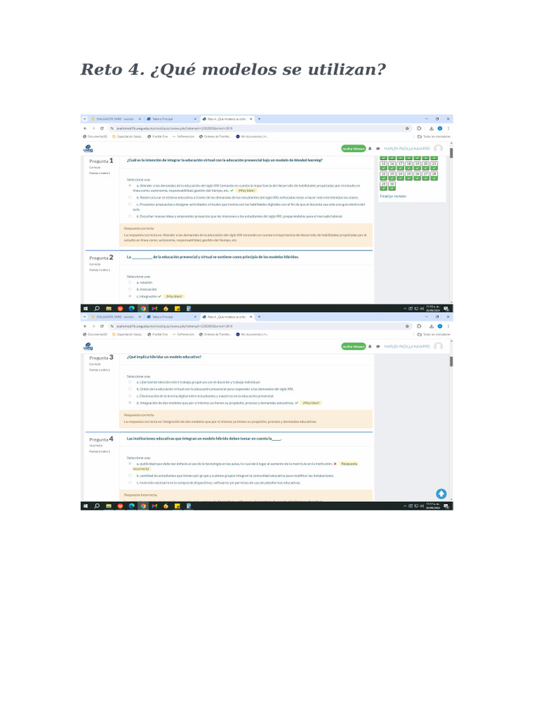 Reto 4 Qué Modelos Se Utilizan | PDF