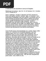 Estudo de Priscila e Aquila