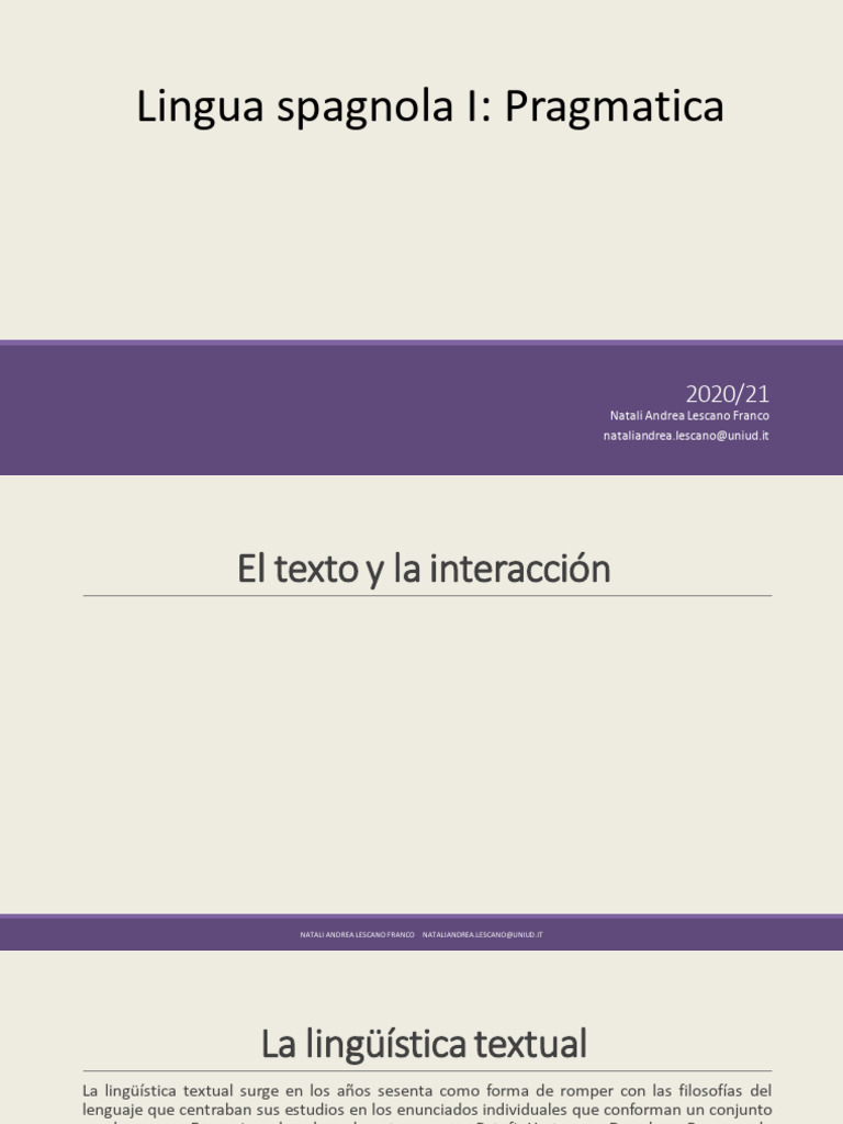 Pragm 5 | PDF | Hablar en público | Comunicación humana