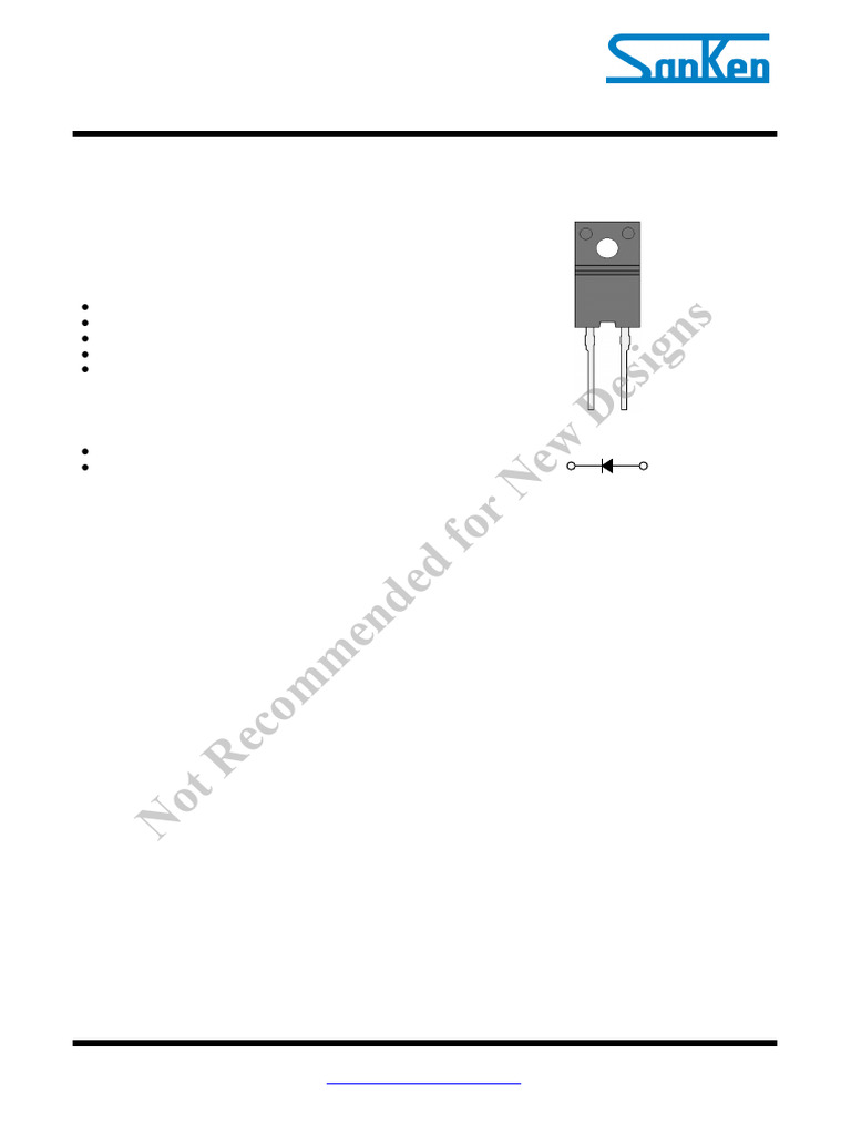 FMN-1106S Fast Recovery Diode Data Sheet | PDF | Diode | Safety