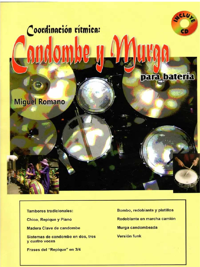 Miguel Romano - Coordinaciขn Rกtmica Candombe y Murga para Baterกa ...