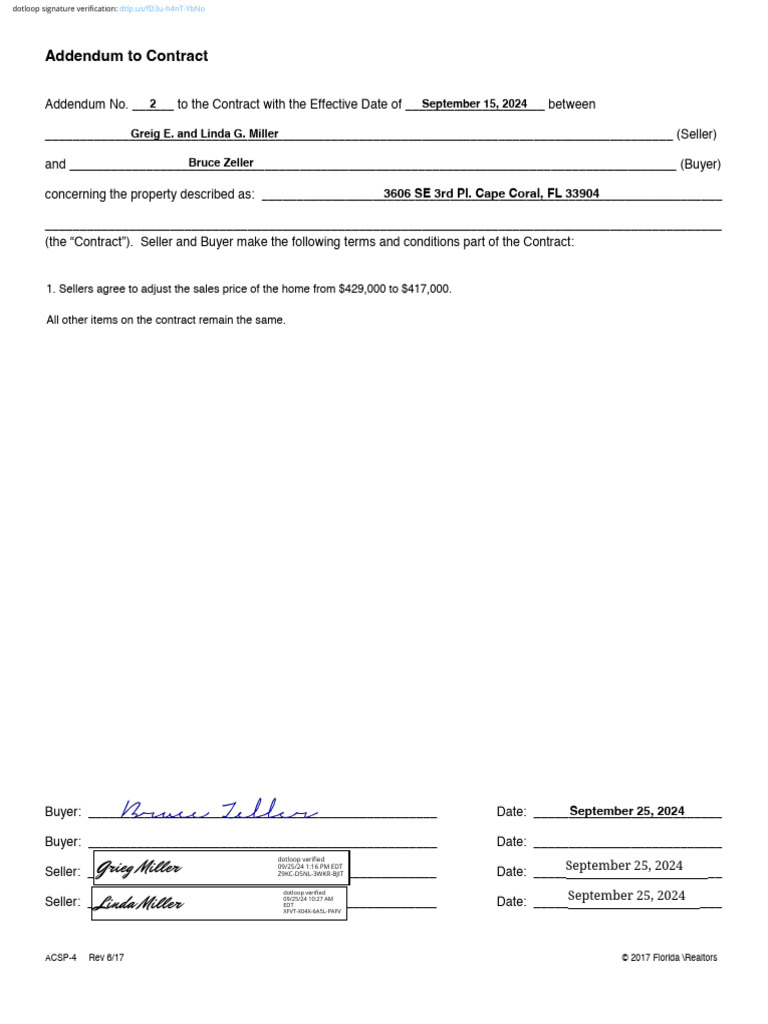 3606 SE 3rd Place Addendum | PDF