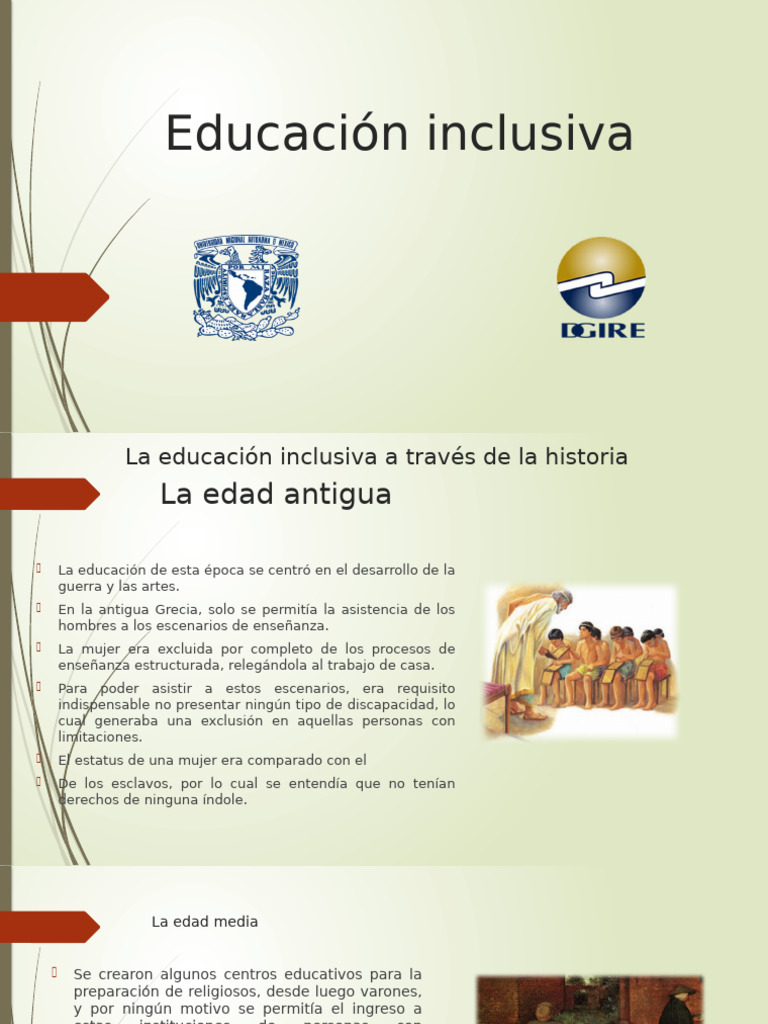 Educación Inclusiva 3.jessi | PDF | Inclusión (Educación) | Invalidez