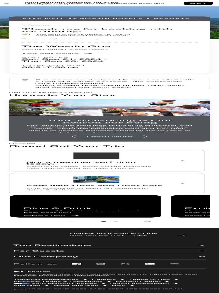 LOOK UP MY RESERVATION MARRIOTT intelligence overview