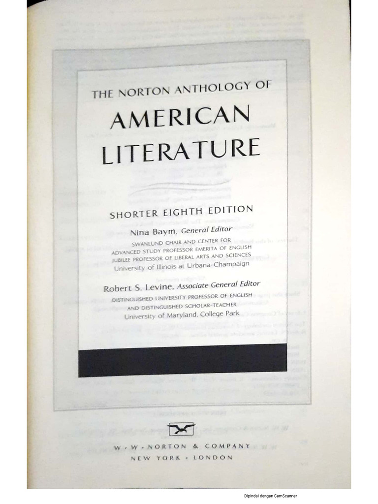 The Norton Anthology Trickster PDF
