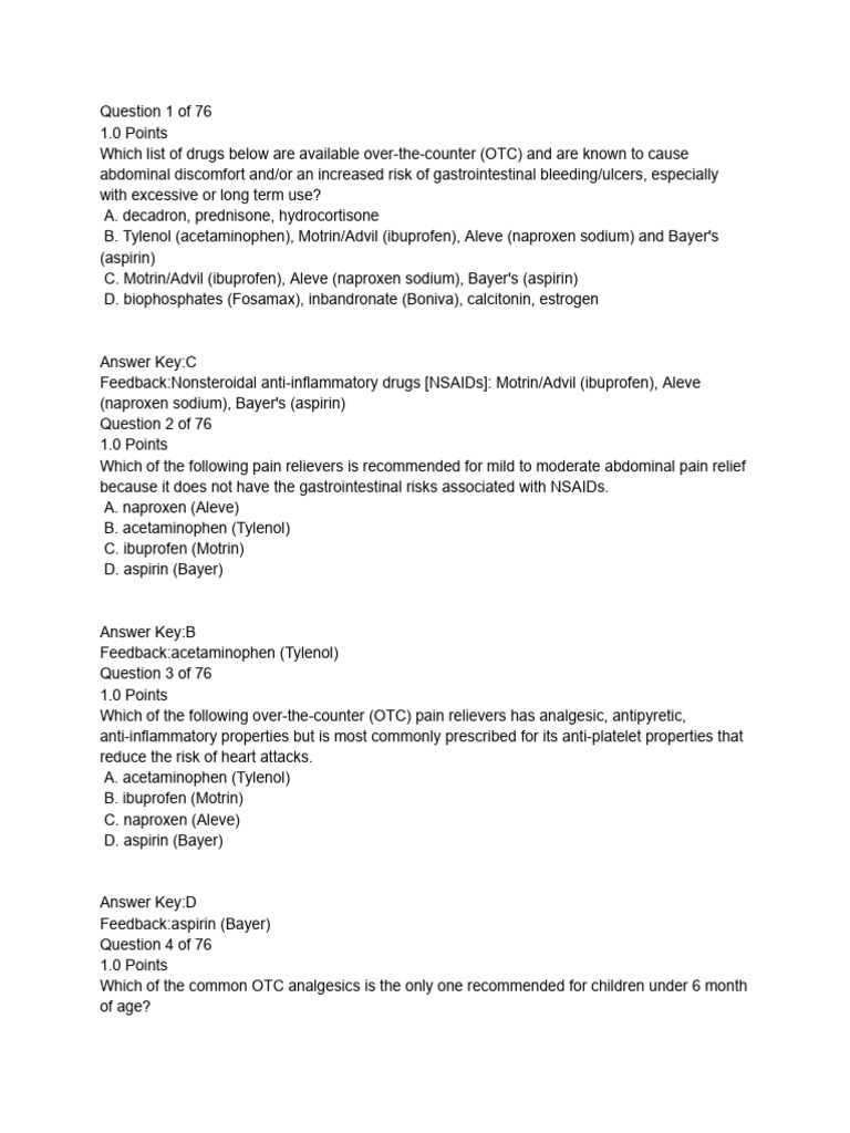Pharm | PDF | Nonsteroidal Anti Inflammatory Drug | Aspirin