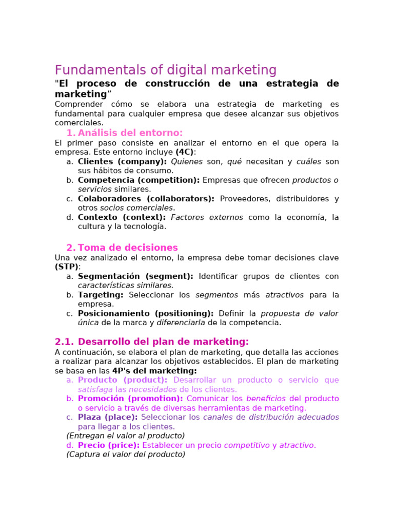 Estrategias de Marketing Digital | PDF | Publicidad digital | Marketing