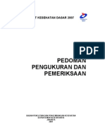 Pedoman Pengukuran dan Pemeriksaan