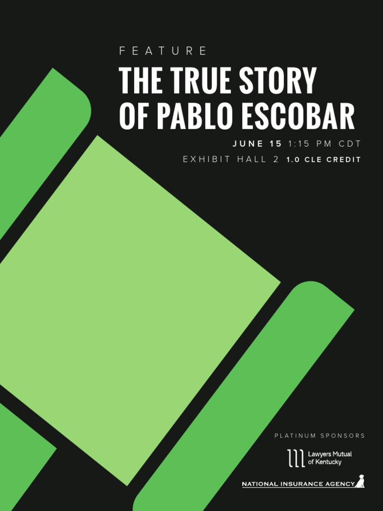 Real DEA Agents vs. Pablo Escobar | PDF | Illegal Drug Trade ...