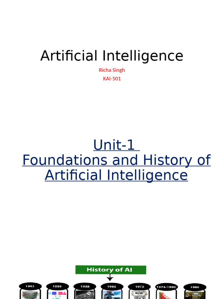 Foundations of Artificial Intelligence | PDF