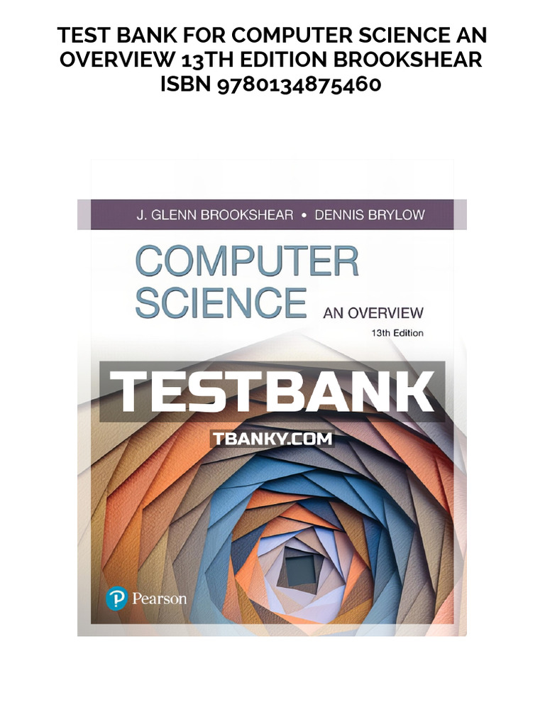 Test Bank for Computer Science 13th Ed | PDF | Central Processing Unit ...