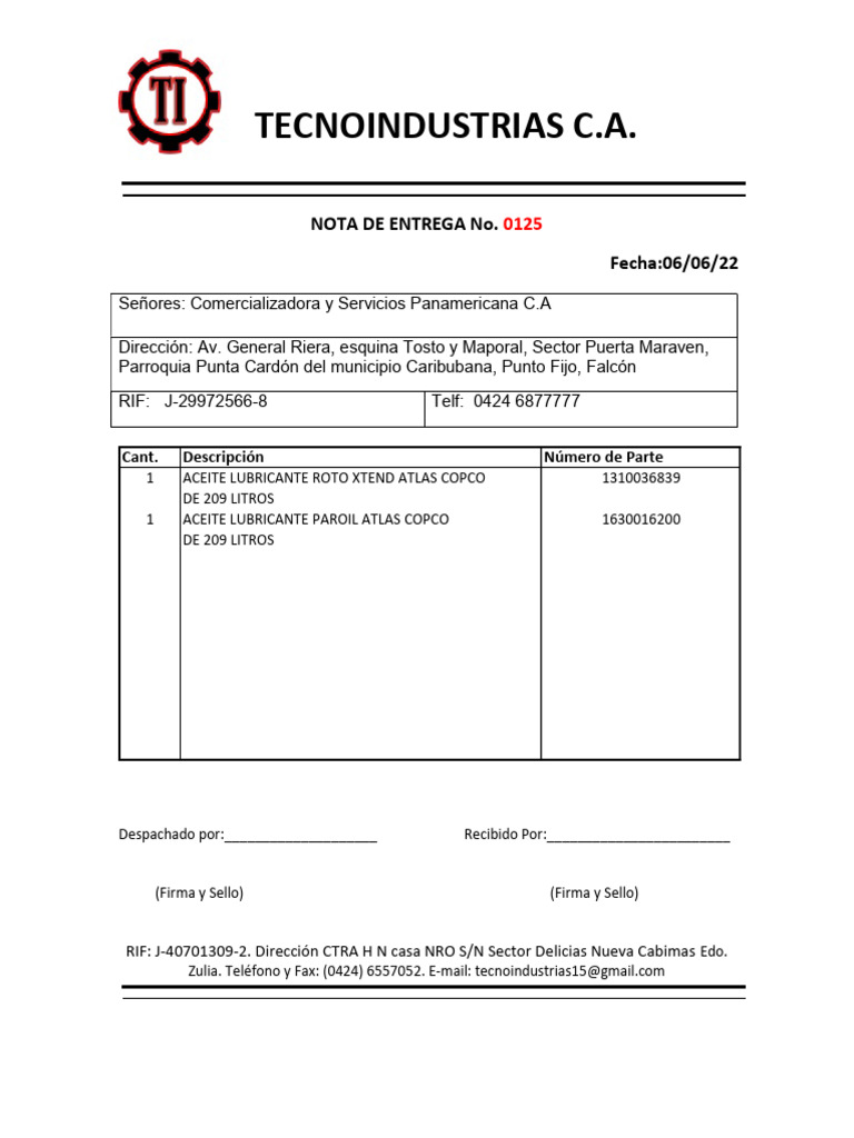 Coserpaca 125 1 | PDF
