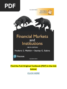 Financial Markets and Institutions 9th Edition PDF