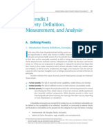 Appendix 1 Poverty Definition, Measurement, and Analysis