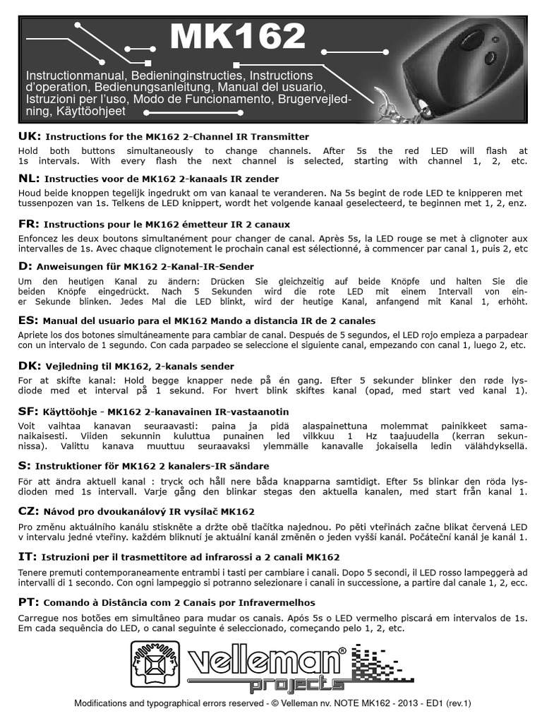 Usermanual Mk162 Pdf