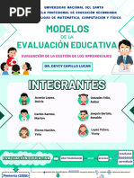 Modelos de Evaluación Educativa | PDF | Evaluación | Aprendizaje