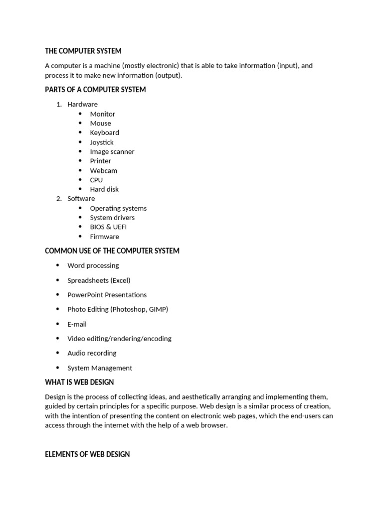 Understanding Computer System Components | PDF | Public Key Certificate ...