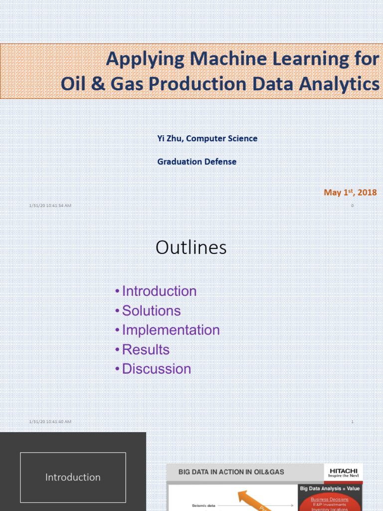 Machine Learning in Oil & Gas Analytics | PDF | Errors And Residuals ...
